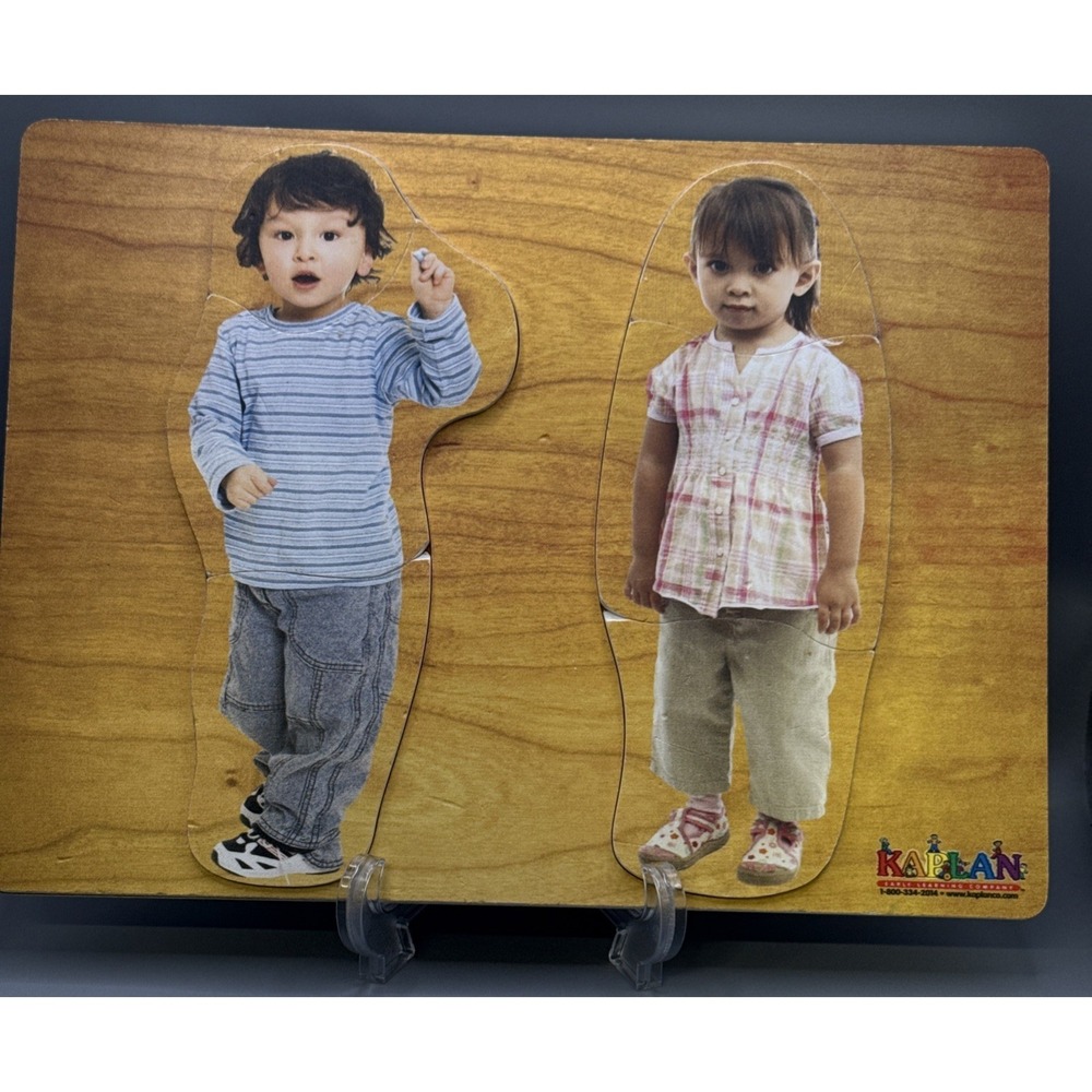 Kaplan Vintage Early Learning Puzzle 6 Pieces